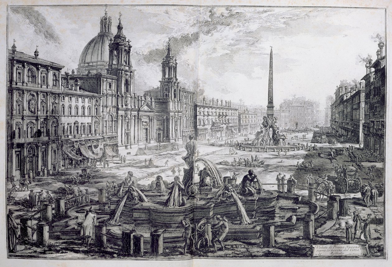 A Piazza Navona, a 