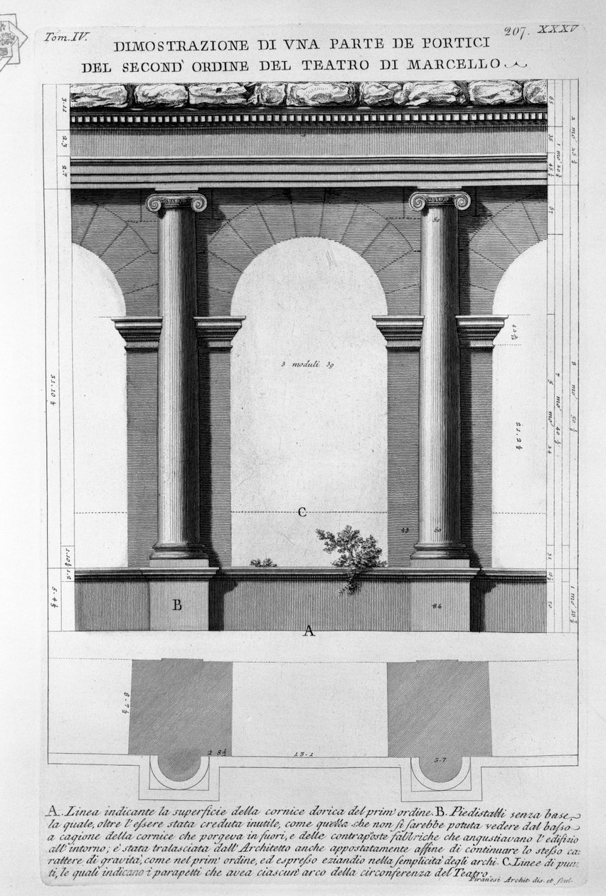 Marcellus Színház alkotó: Giovanni Battista Piranesi