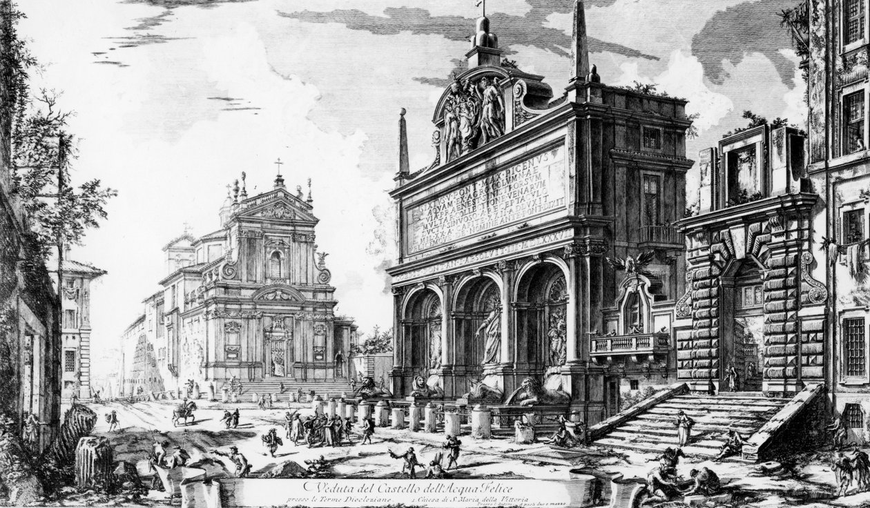 Kilátás a Fontana dell