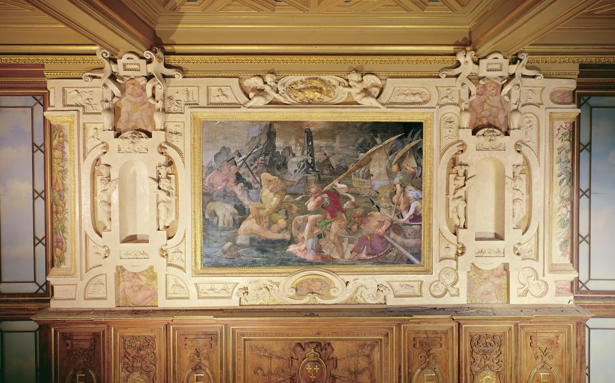 Nauplius bosszúja, 1535-40 (lásd még: 695080) alkotó: Giovanni Battista Rosso Fiorentino