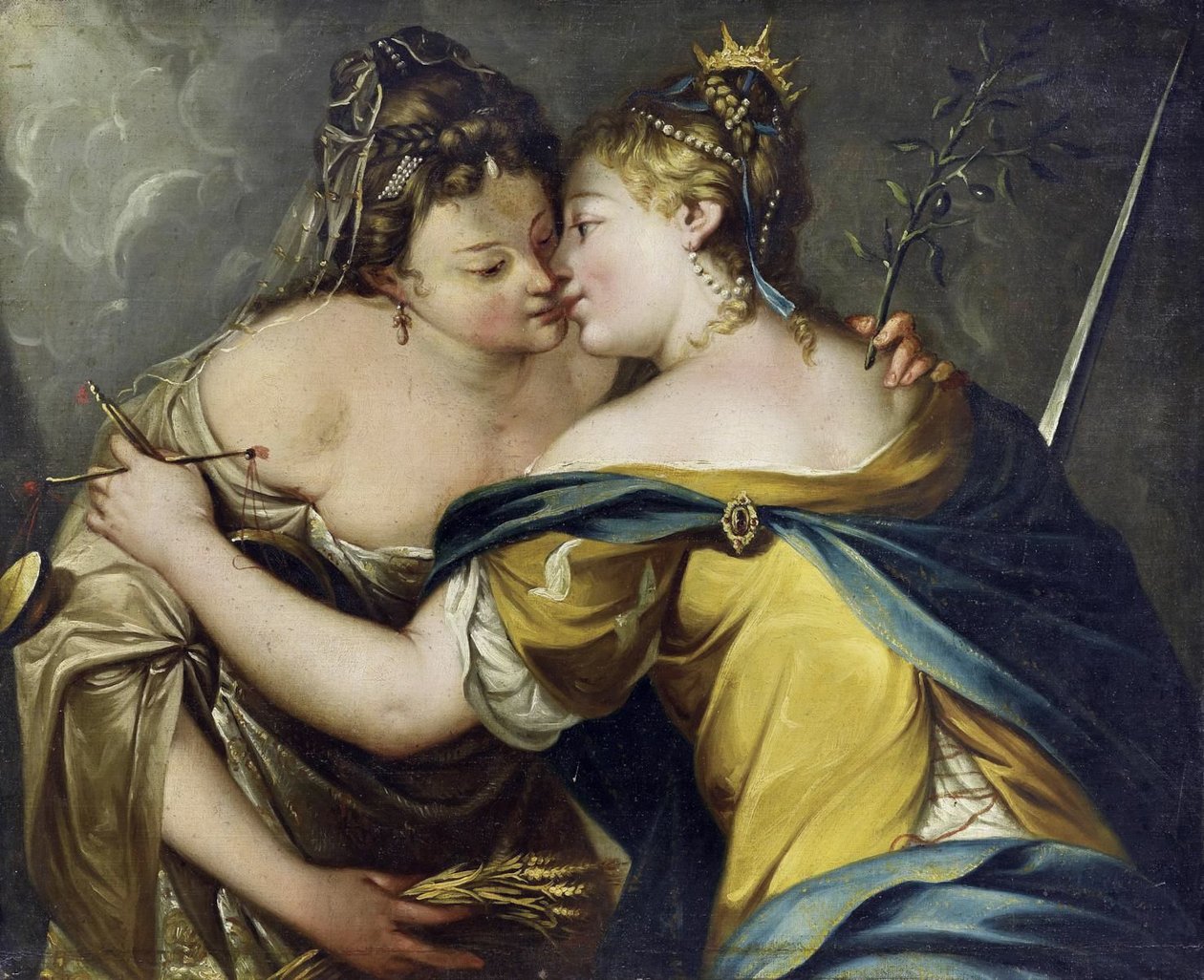 Az igazságosság magában foglalja a békét alkotó: Giovanni Battista Tiepolo