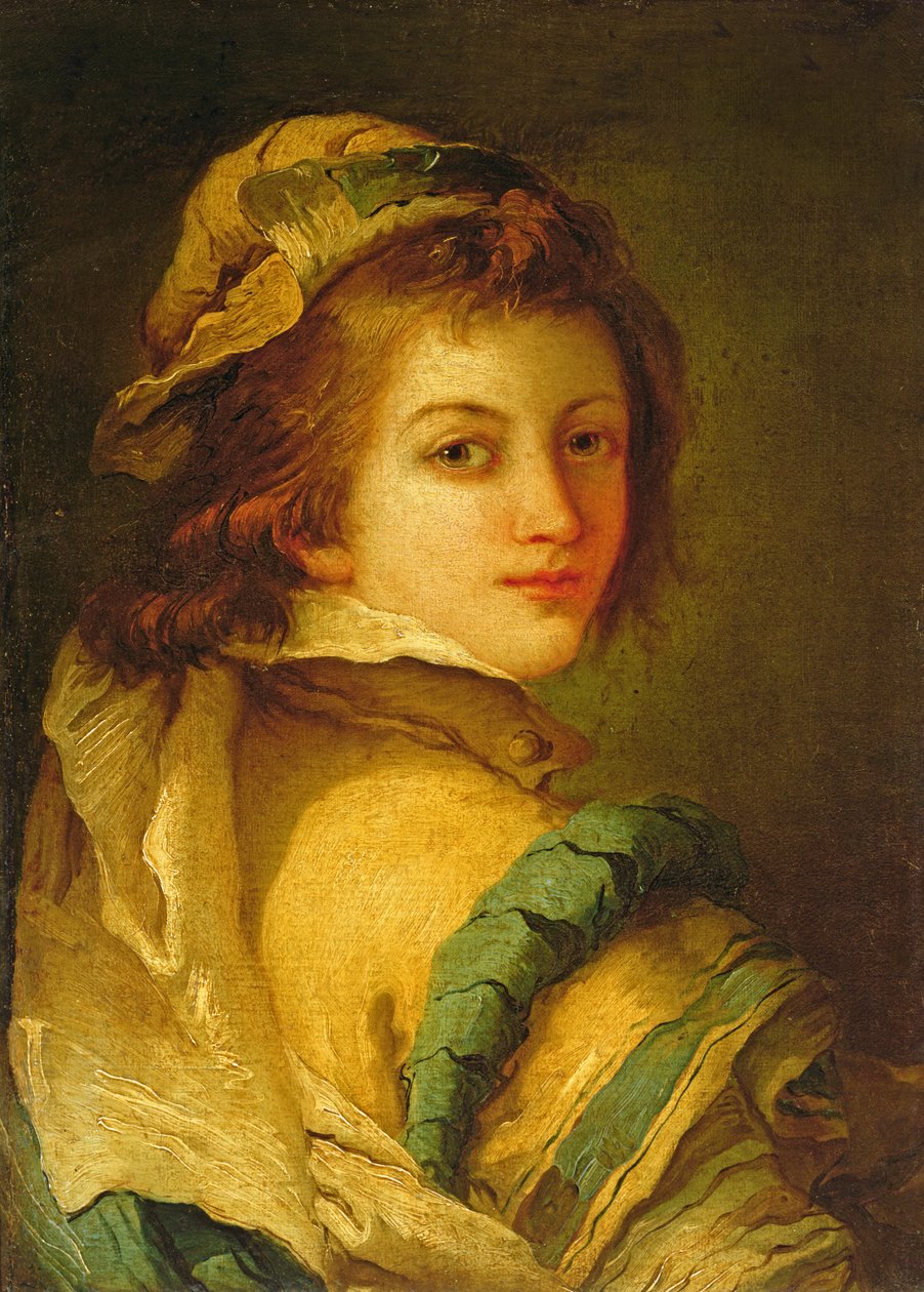 Egy oldal portréja, 1762-70 alkotó: Giovanni Battista Tiepolo