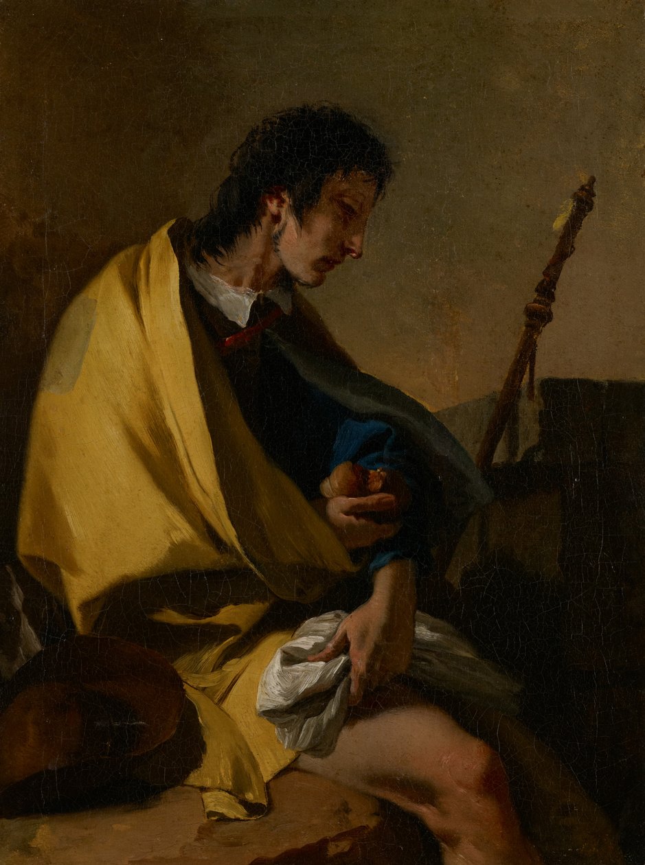 Szent Rókus, 1730-35 körül alkotó: Giovanni Battista Tiepolo