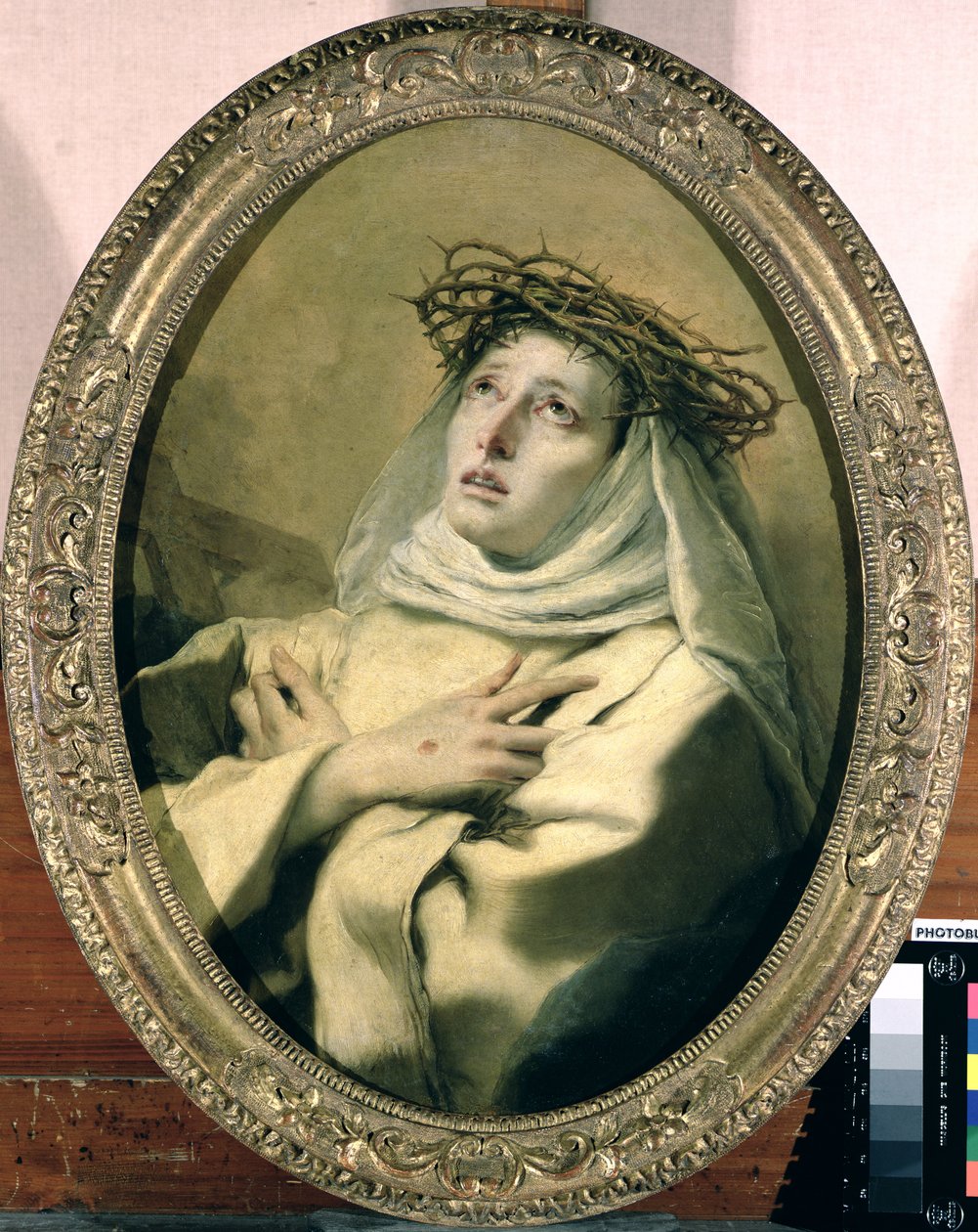 Sienai Szent Katalin (1347-80), 1746 körül alkotó: Giovanni Battista Tiepolo