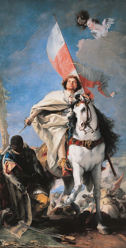 Szent Jakab Budapesten alkotó: Giovanni Battista Tiepolo