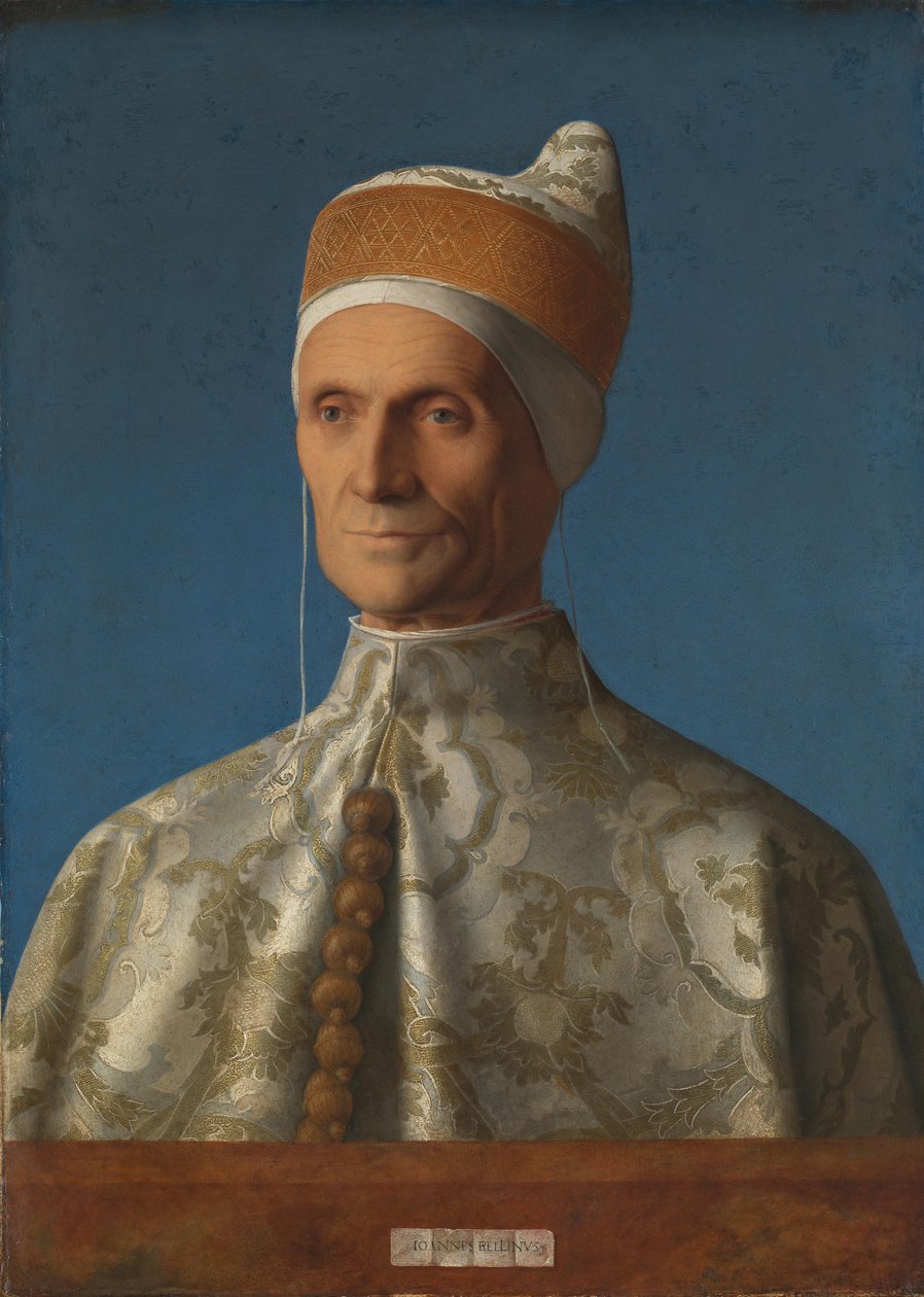 Leonardo Loredan (1436-1521) velencei dózse 1501-21, 1501 körül alkotó: Giovanni Bellini