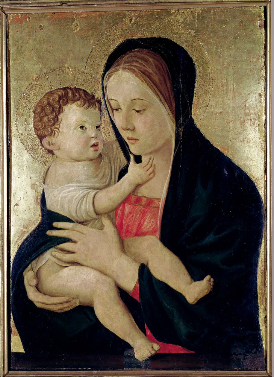 Madonna és gyermeke, 1475 körül (tempera a panelen) alkotó: Giovanni Bellini