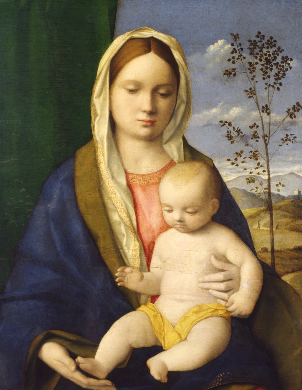 Madonna és gyermeke, 1510 körül alkotó: Giovanni Bellini