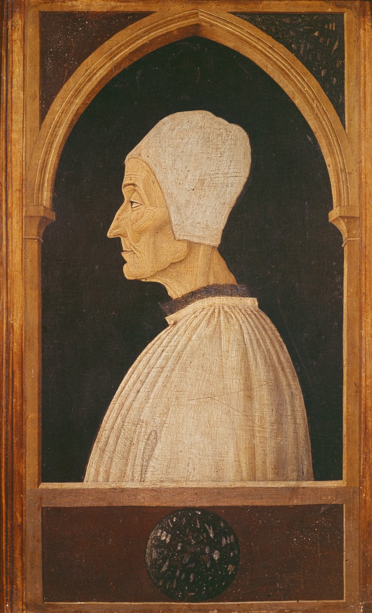Giustiniani Szent Lőrinc portréja (1381-1455) alkotó: Giovanni Bellini