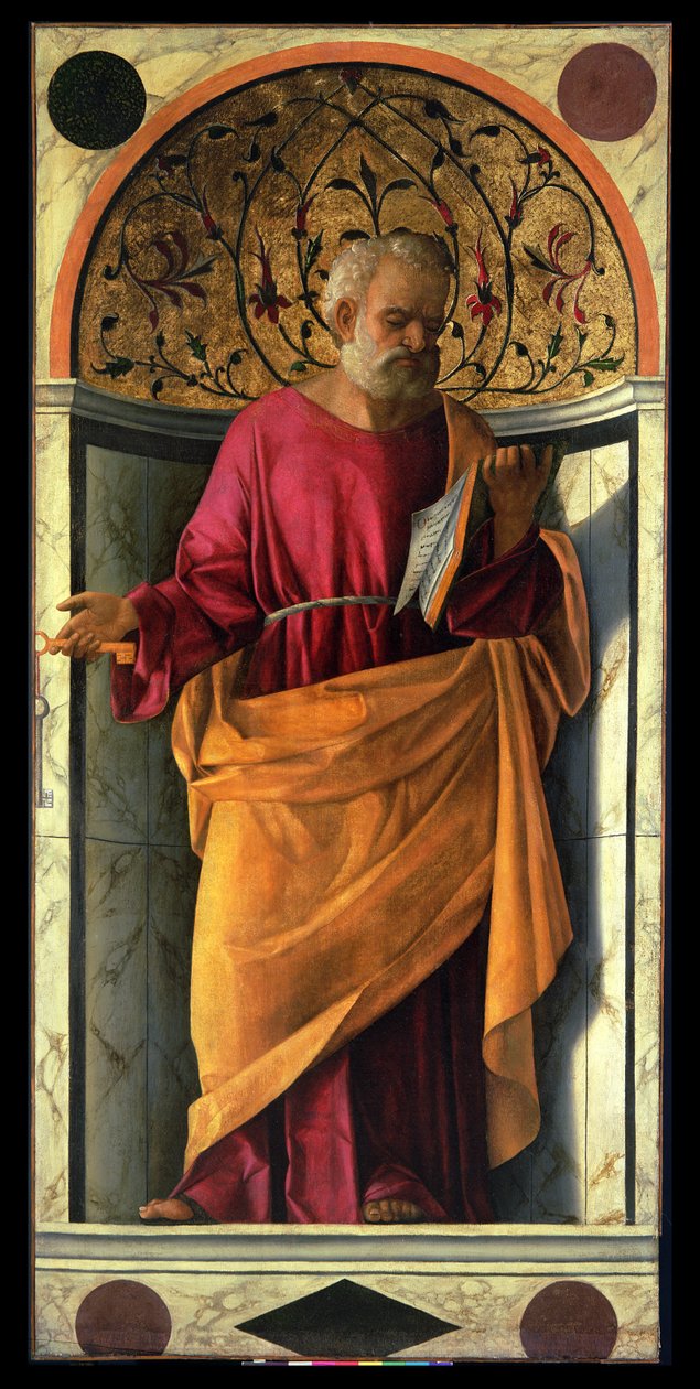 Szent Péter (tempera, vászon) alkotó: Giovanni Bellini