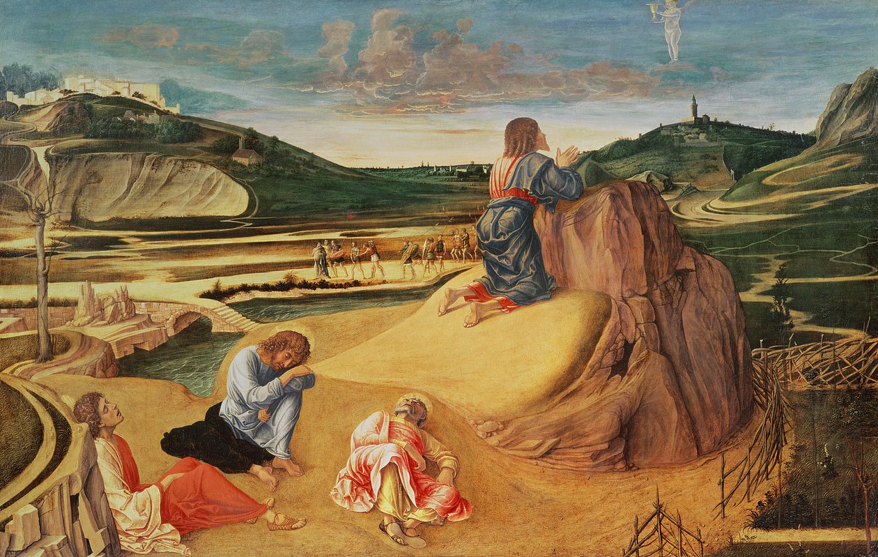 Agónia a kertben, 1465 körül (tempera a panelen) alkotó: Giovanni Bellini