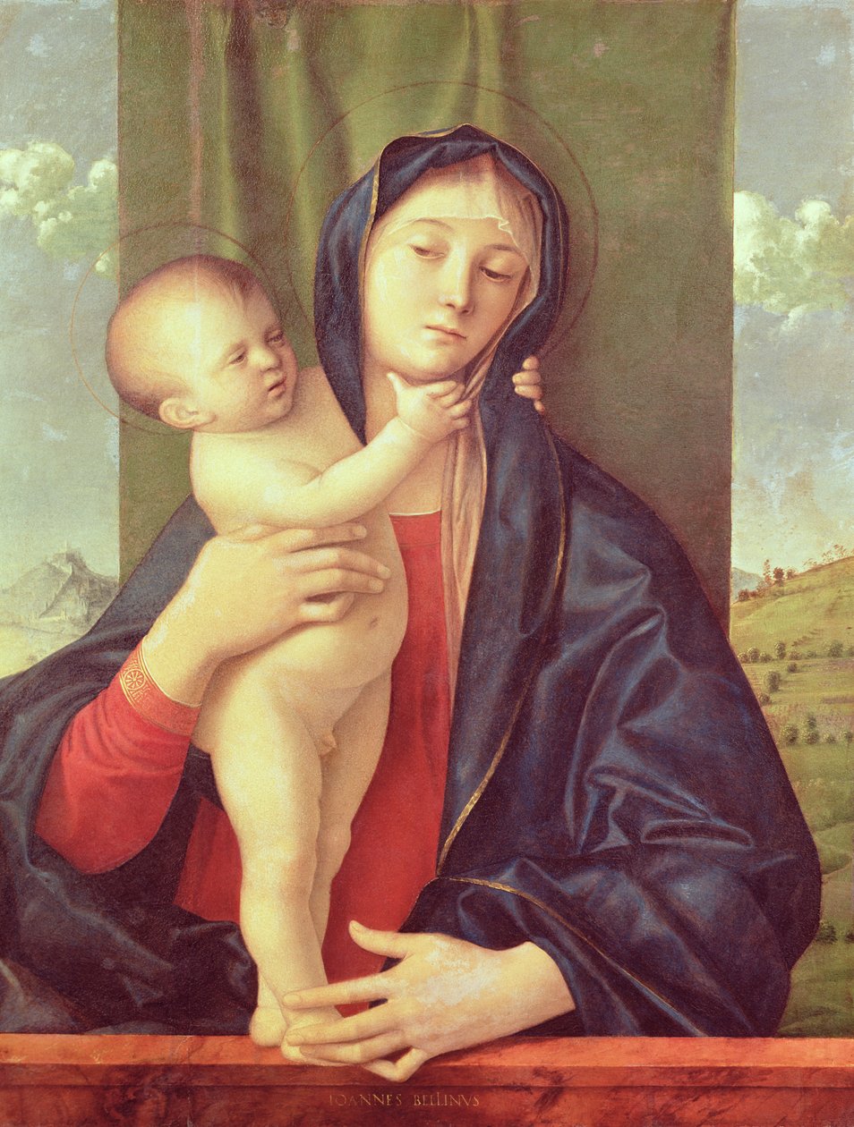 Szűz és gyermek, 1487 körül alkotó: Giovanni Bellini