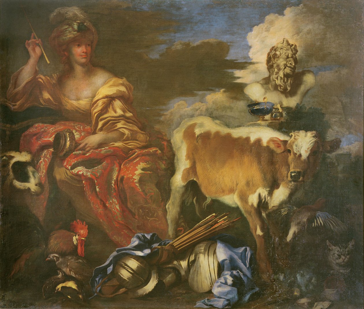 Circe, 1653 körül alkotó: Giovanni Benedetto Castiglione