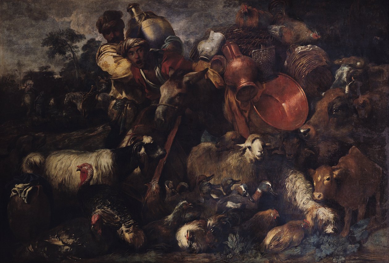 A Karaván alkotó: Giovanni Benedetto Castiglione