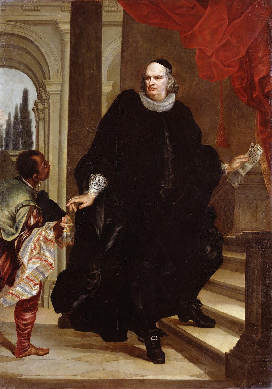 P. Franzone portréja alkotó: Giovanni Bernardo Carboni