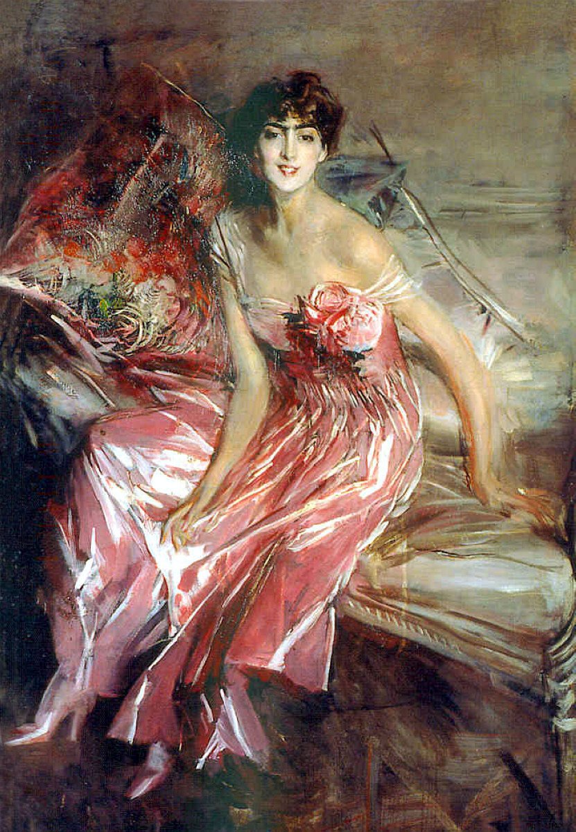 Lady in RosenDeutsch: Frau in RosanPolski: Woman in rozun alkotó: Giovanni Boldini