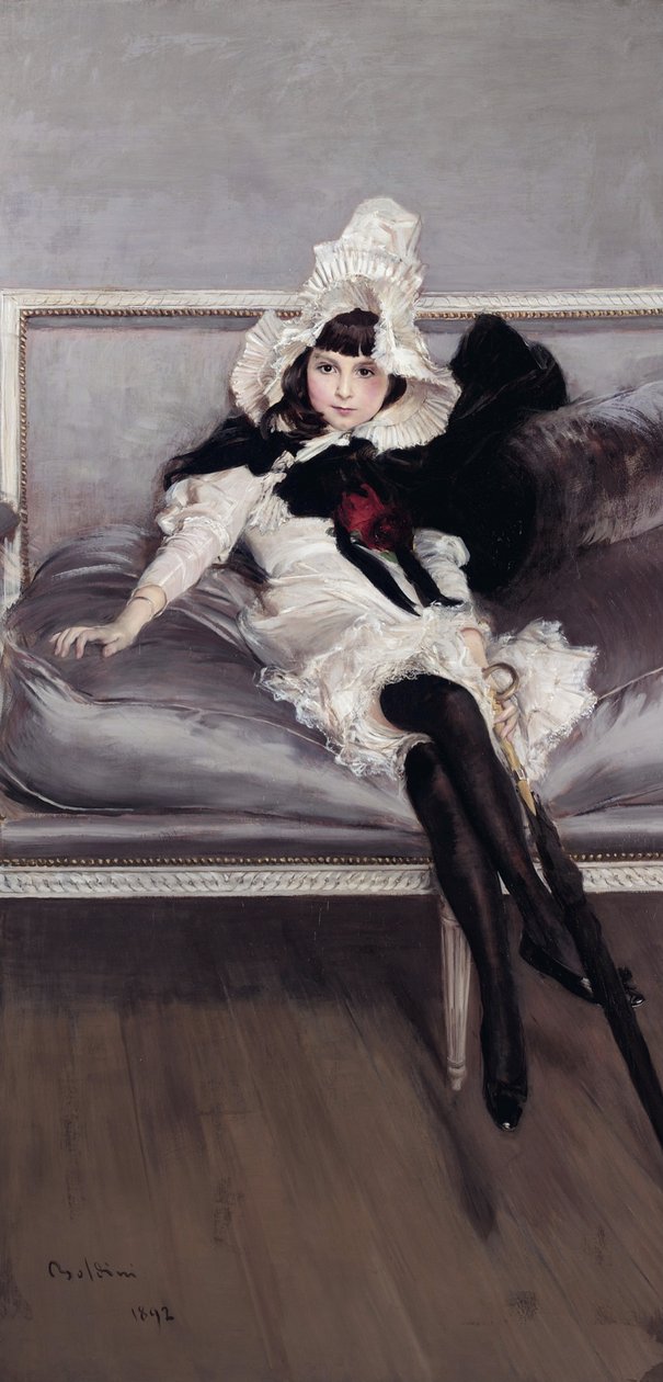 Giovinetta Errazurizn portréja alkotó: Giovanni Boldini