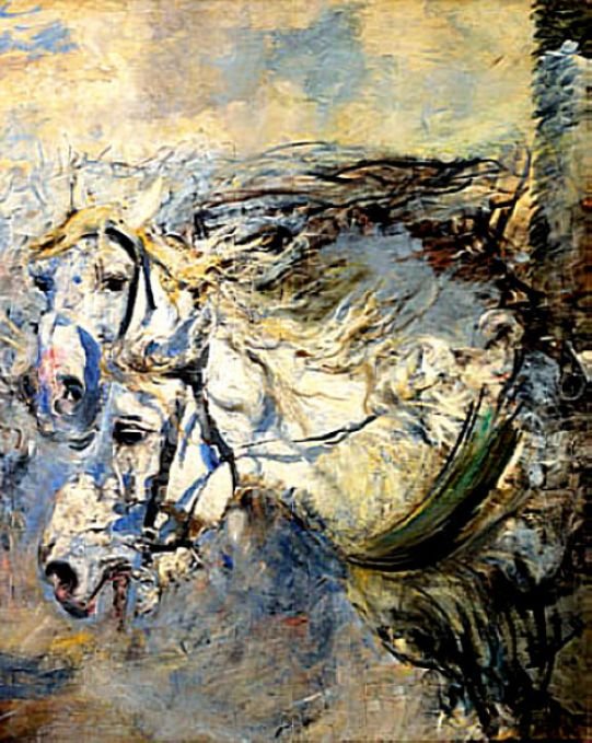 Két fehér lovas Német: Zwei fehér lovakPolski: Dwa biae konien alkotó: Giovanni Boldini