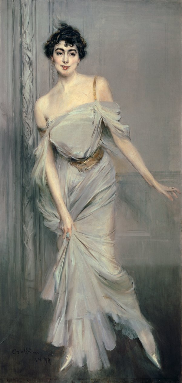 Madame Charles Max, 1896 alkotó: Giovanni Boldini