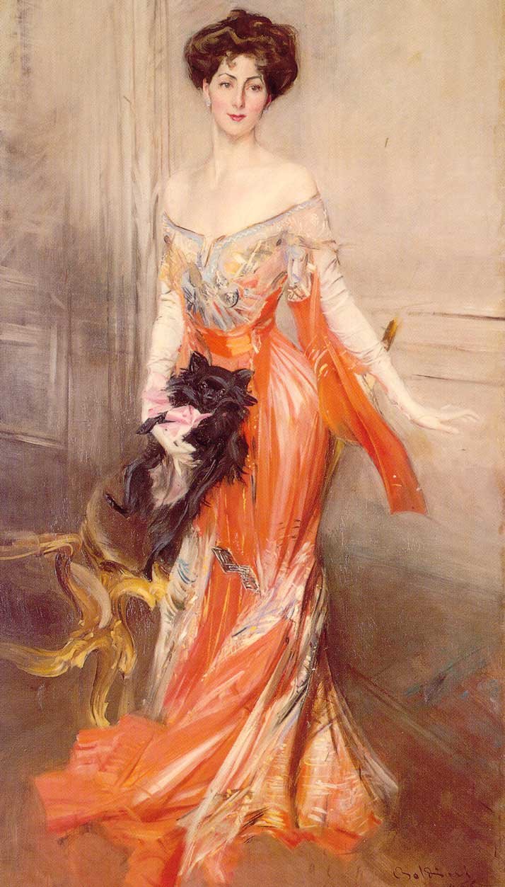 Elizabeth Wharton Drexel portréja alkotó: Giovanni Boldini