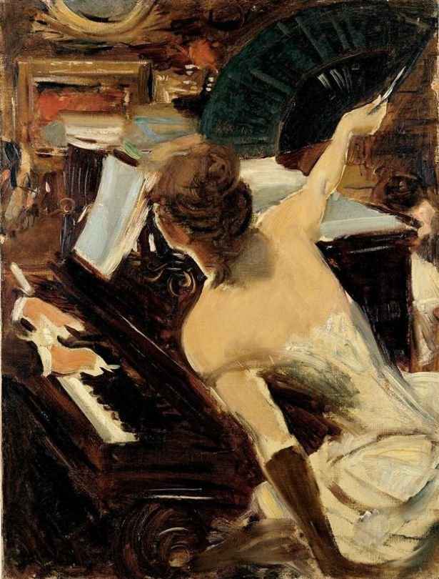 A Mondona Singer alkotó: Giovanni Boldini