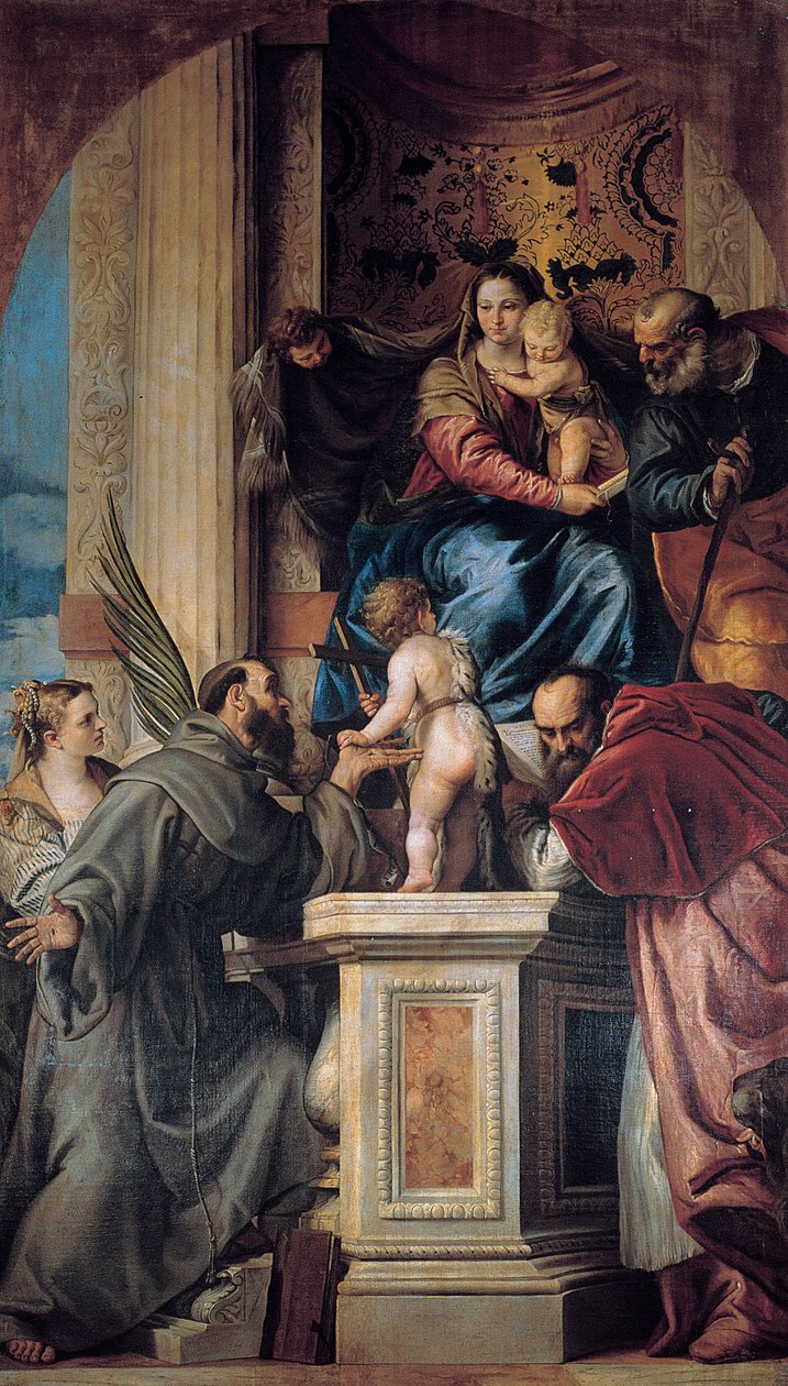 Madonna a Gyermekkel és a Szentekkel alkotó: Giovanni Battista Bonacina