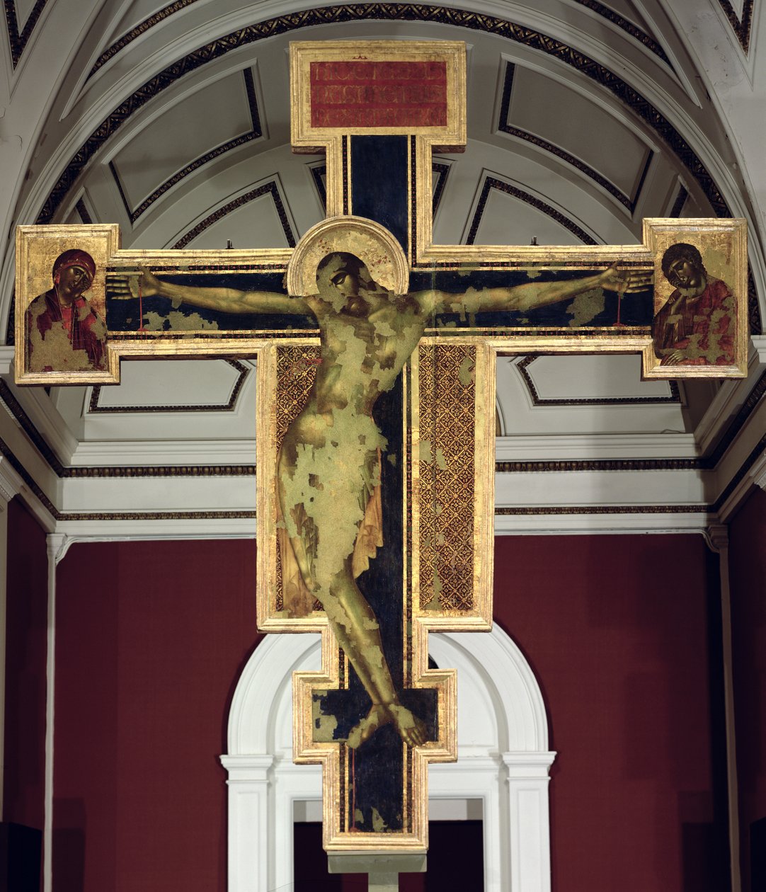 Feszület, 1287-88 (tempera fán) alkotó: Giovanni Cimabue