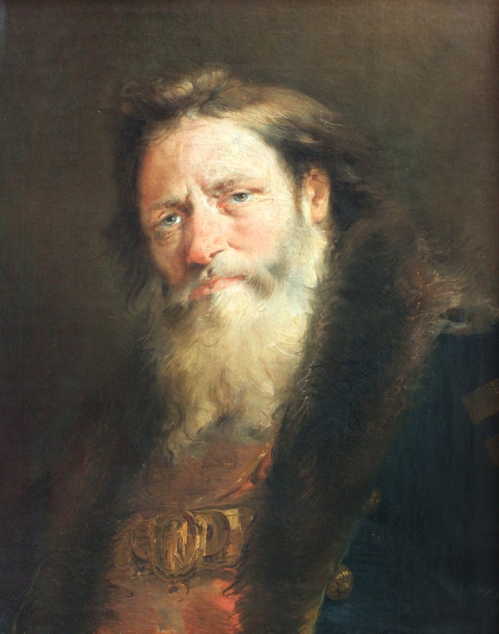 Egy öregember feje alkotó: Giovanni Domenico Tiepolo