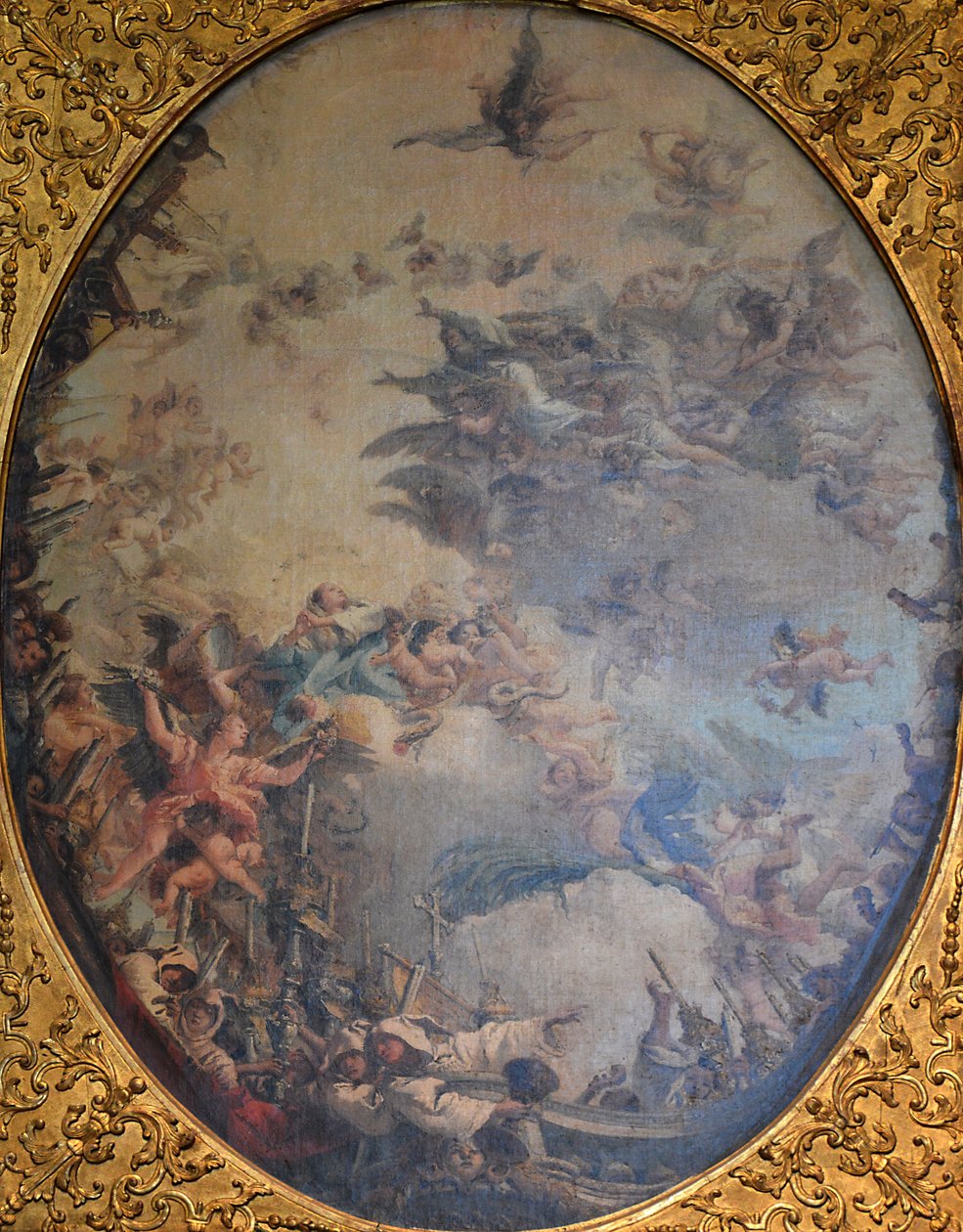A vallás diadala alkotó: Giovanni Domenico Tiepolo