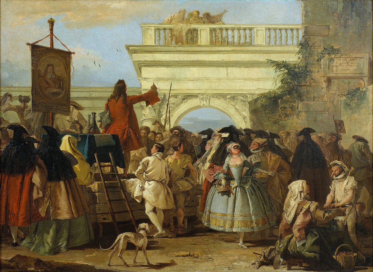 A Charlatan alkotó: Giovanni Domenico Tiepolo