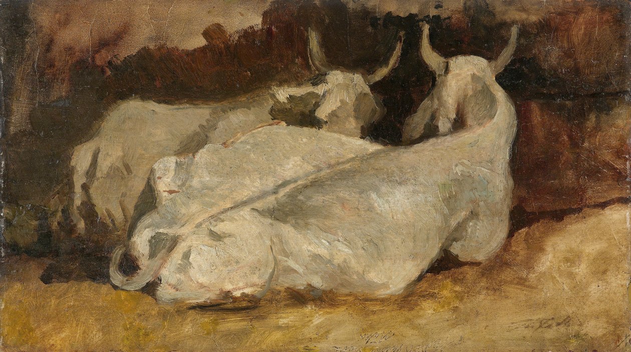 Hazug tehenek alkotó: Giovanni Fattori