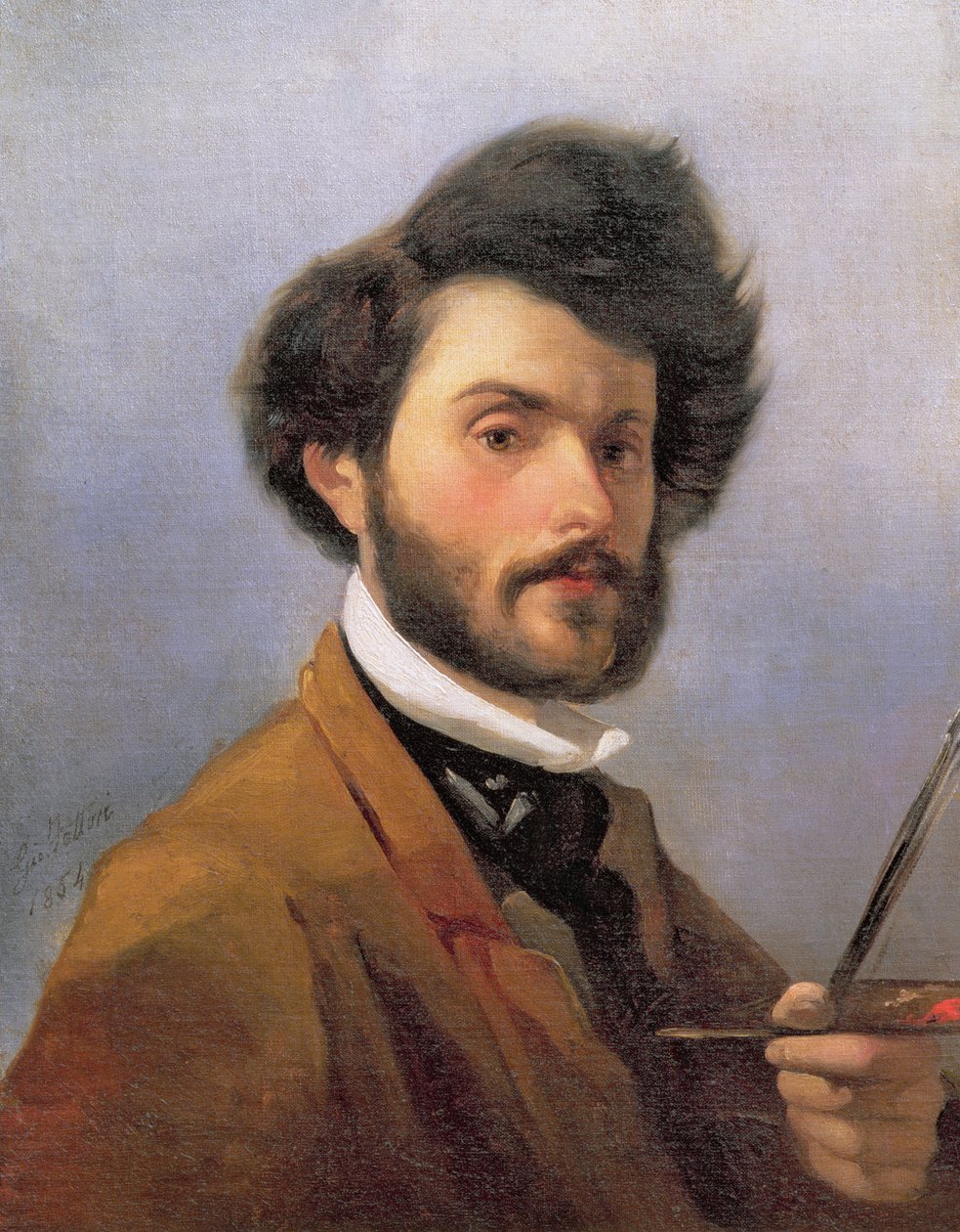 Önarckép, 1854 alkotó: Giovanni Fattori