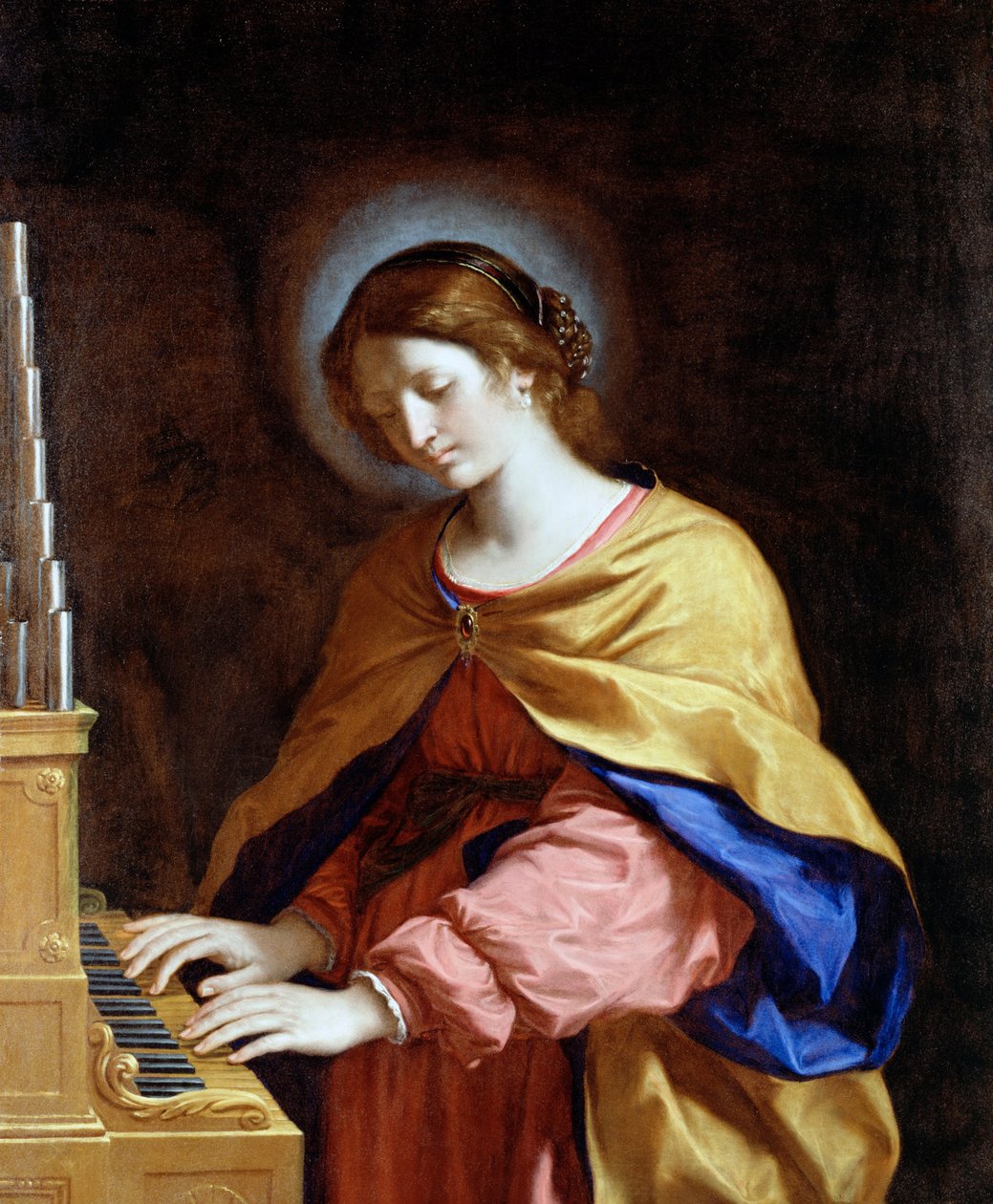 Utca. Cecilia alkotó: Giovanni Francesco Barbieri