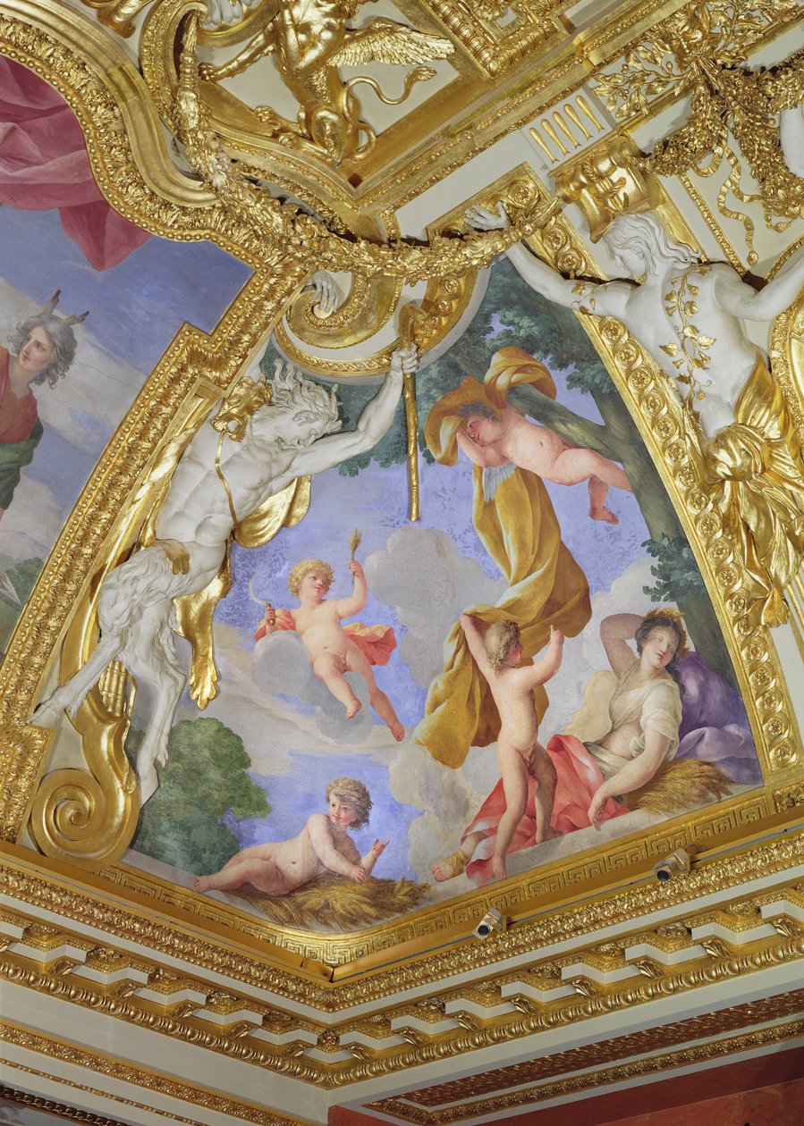 Nyár allegóriája, 1655-58 (falfestmény) alkotó: Giovanni Francesco Romanelli