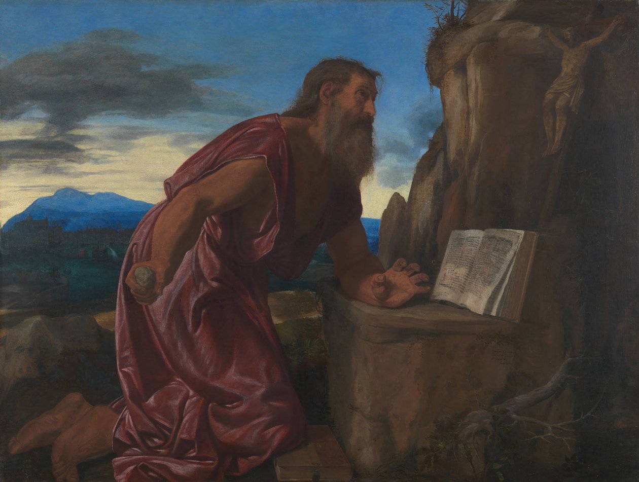 Szent Jeromos alkotó: Giovanni Girolamo Savoldo