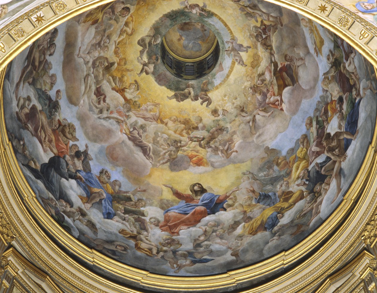 A Paradicsom dicsősége, 1627 alkotó: Giovanni Lanfranco