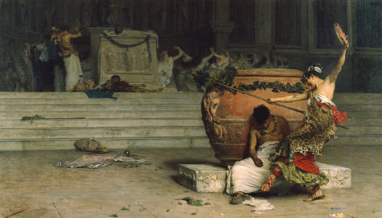Bacchus temploma, 1881 alkotó: Giovanni Muzioli