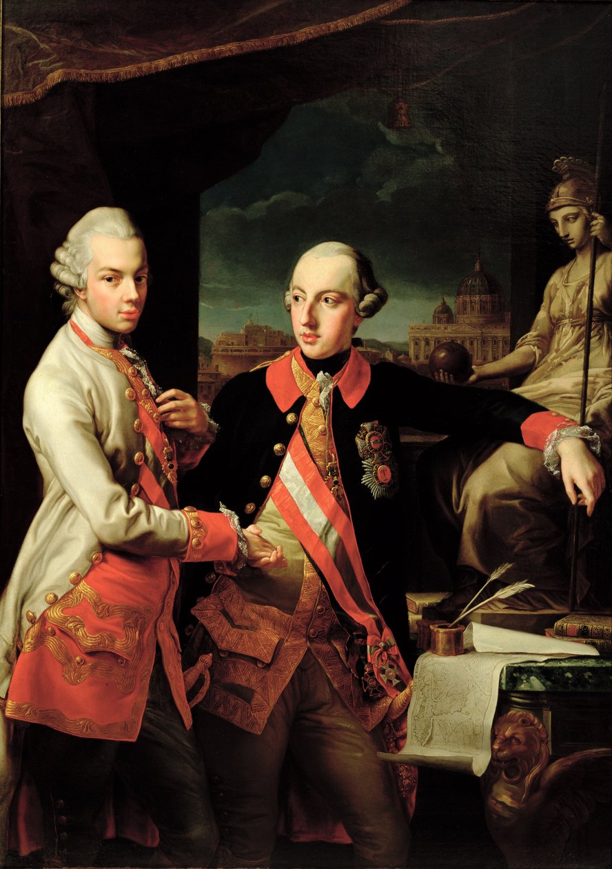 II. József (1741-90) osztrák és II. Lipót (1747-92) toszkánai alkotó: Giovanni Panealbo or Panalbo