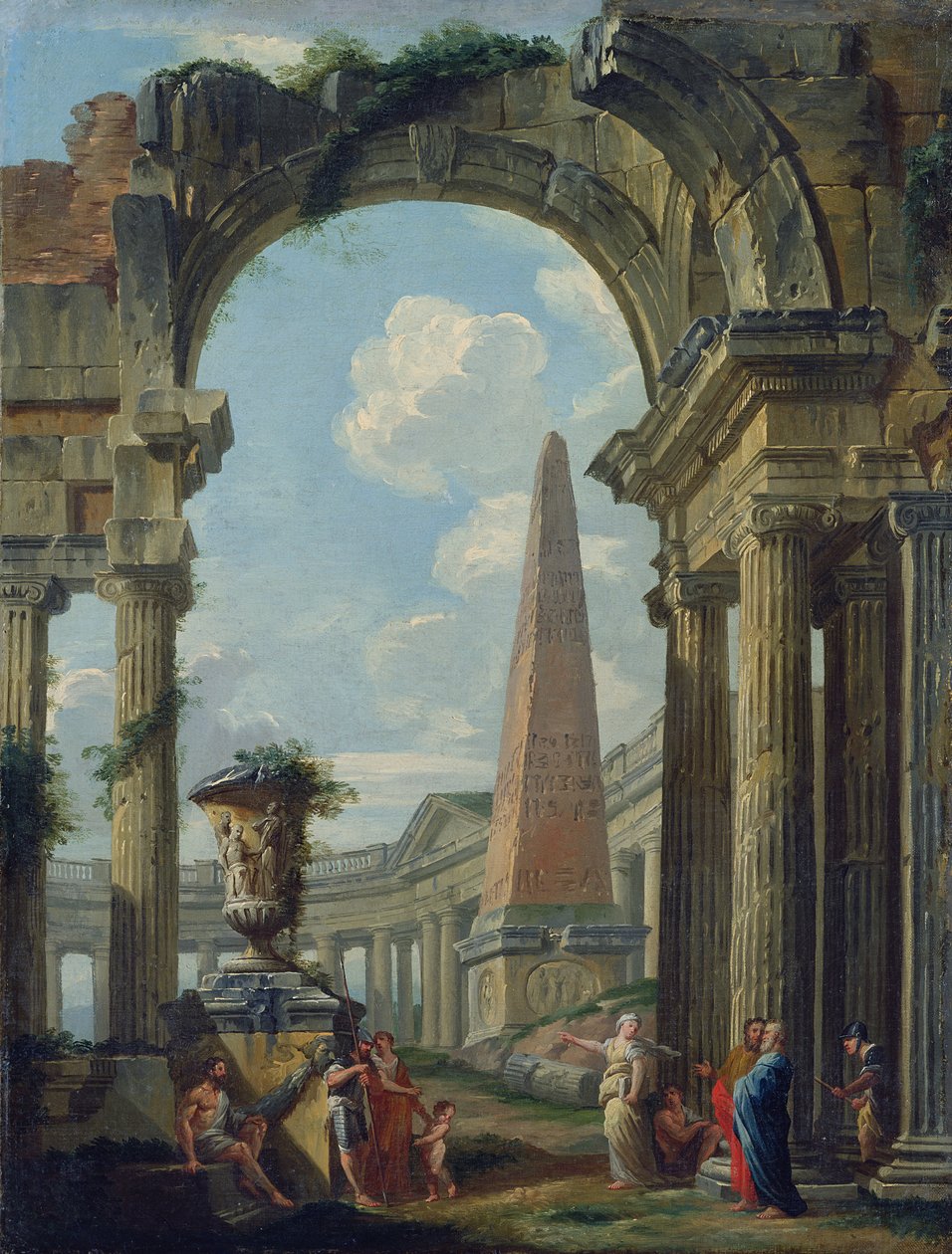 Romok alkotó: Giovanni Paolo Pannini