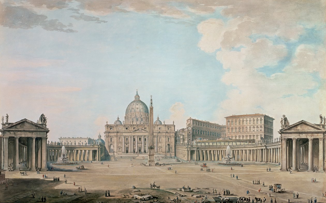 Szent Péter, Róma alkotó: Giovanni Paolo Pannini