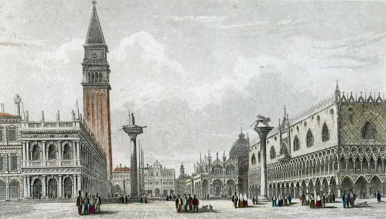 Piazzetta di San Marco alkotó: Giovanni Pividor
