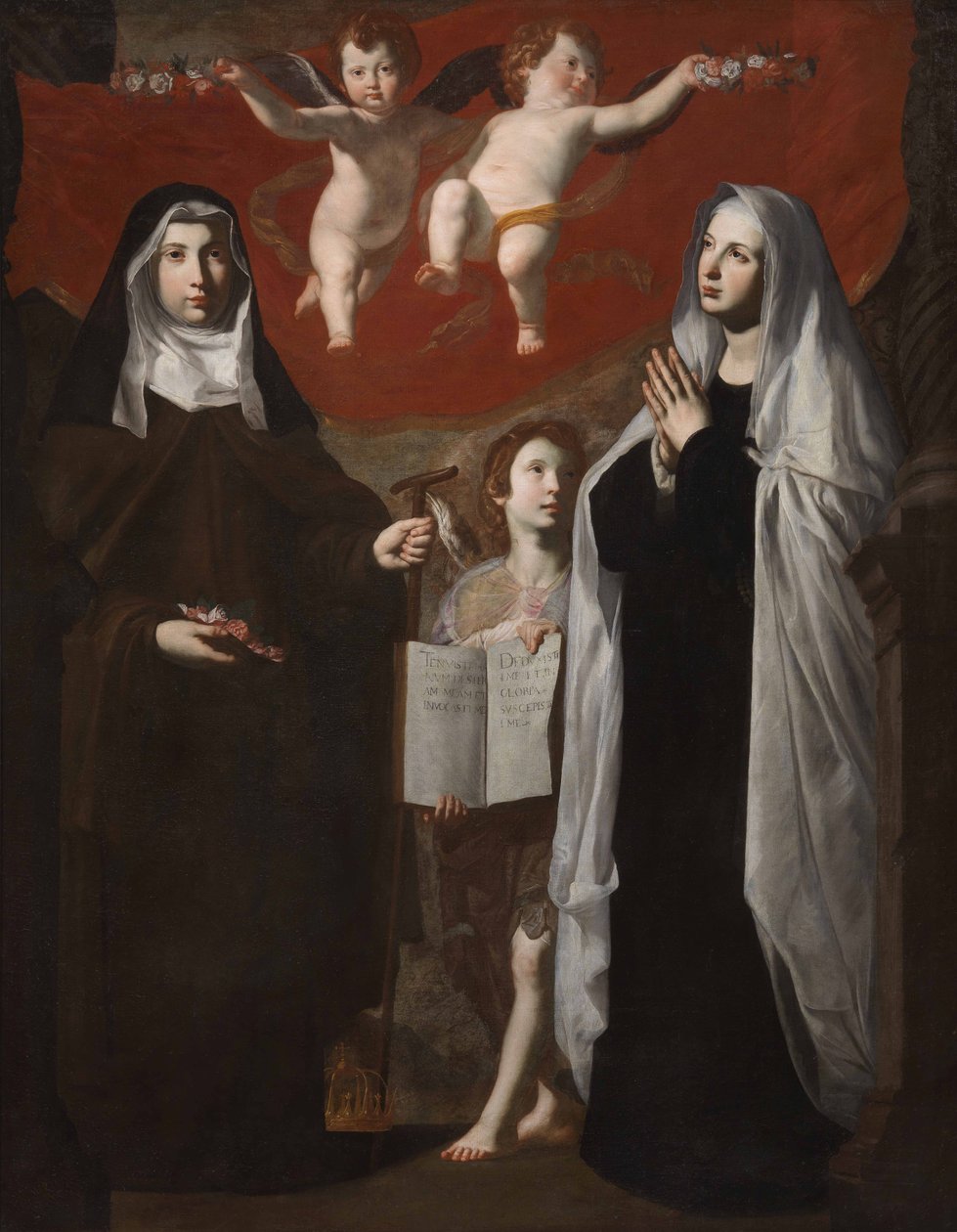 Santa Elisabetta és Santa Francesca Romana alkotó: Giovanni Ricca