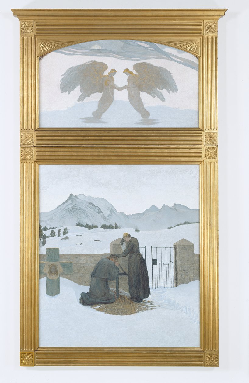Vallási kényelem, 1897 alkotó: Giovanni Segantini