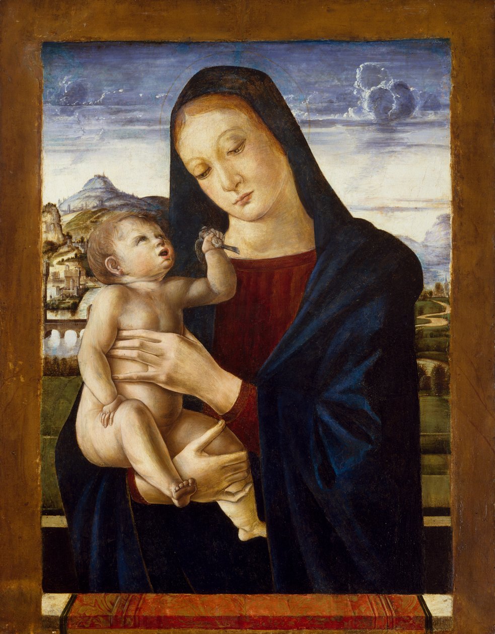 Szűz és gyermek, 1460-70 körül (tempera fán) alkotó: Giovanni Bellini