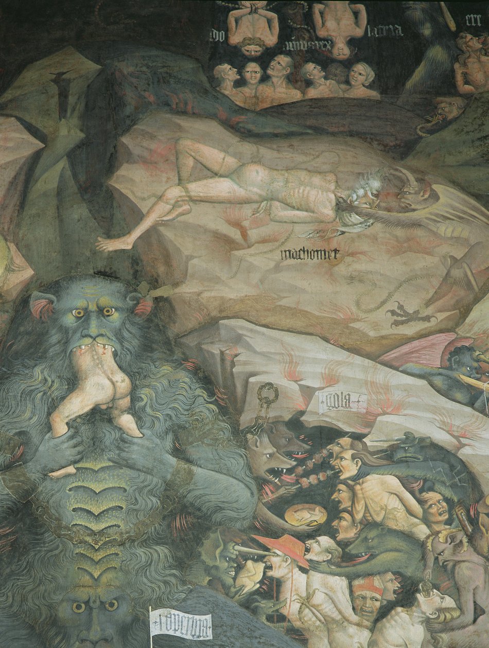 Jelenetek az Inferno-ból alkotó: Giovanni da Modena