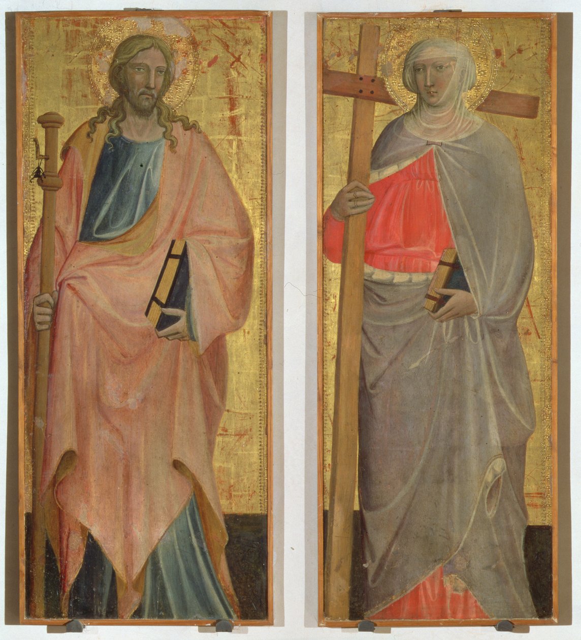 Szent Jakab és Szent Ilona (tempera táblákon) alkotó: Giovanni dal Ponte