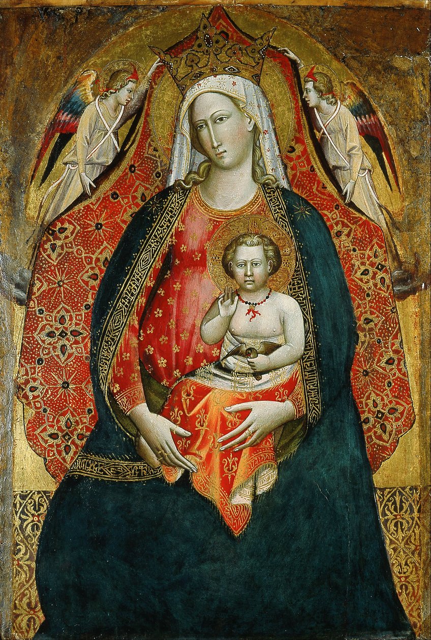 Madonna és gyermeke angyalokkal alkotó: Giovanni di Marco