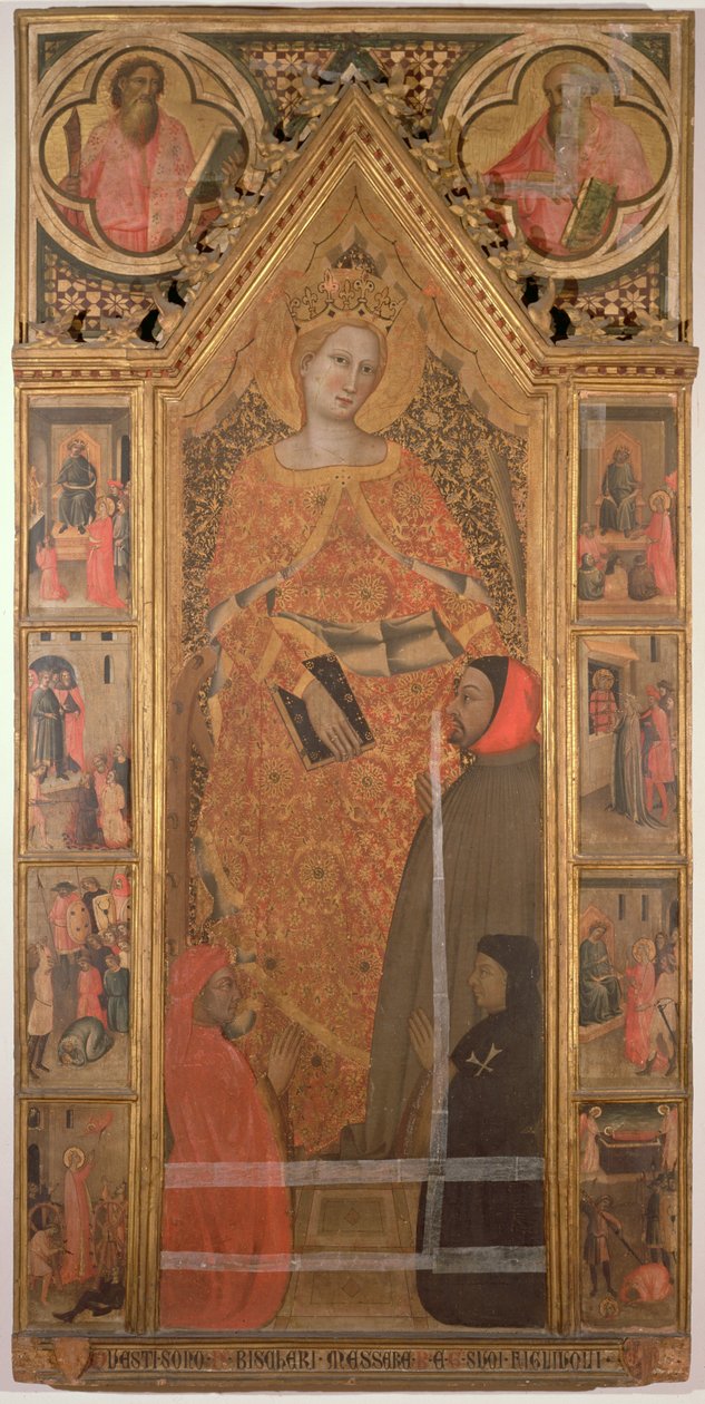 Alexandriai Szent Katalin (tempera a panelen) alkotó: Giovanni di Niccolo del Biondo