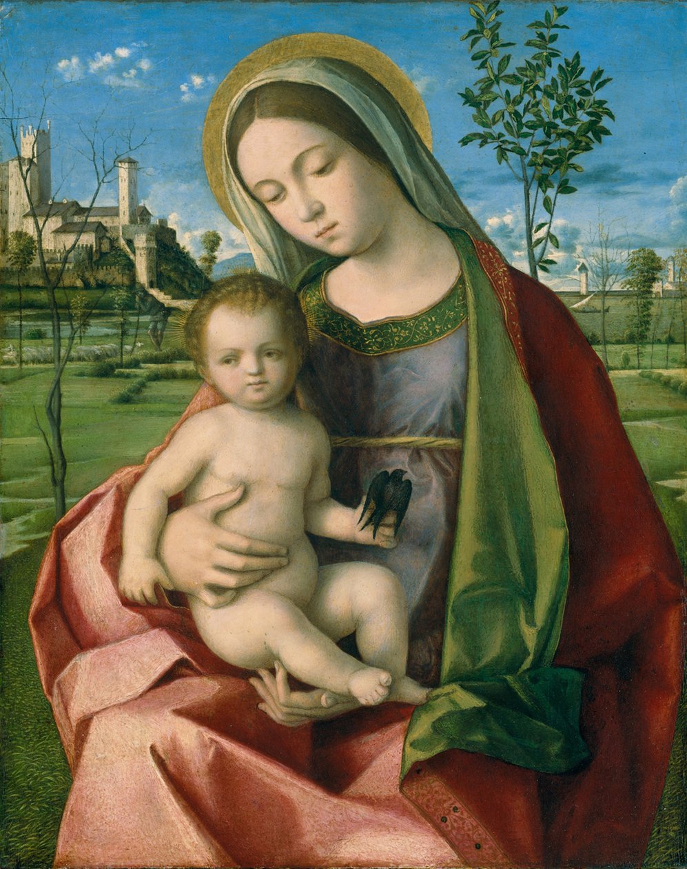 Madonna és gyermeke, 1510 körül alkotó: Giovanni Bellini