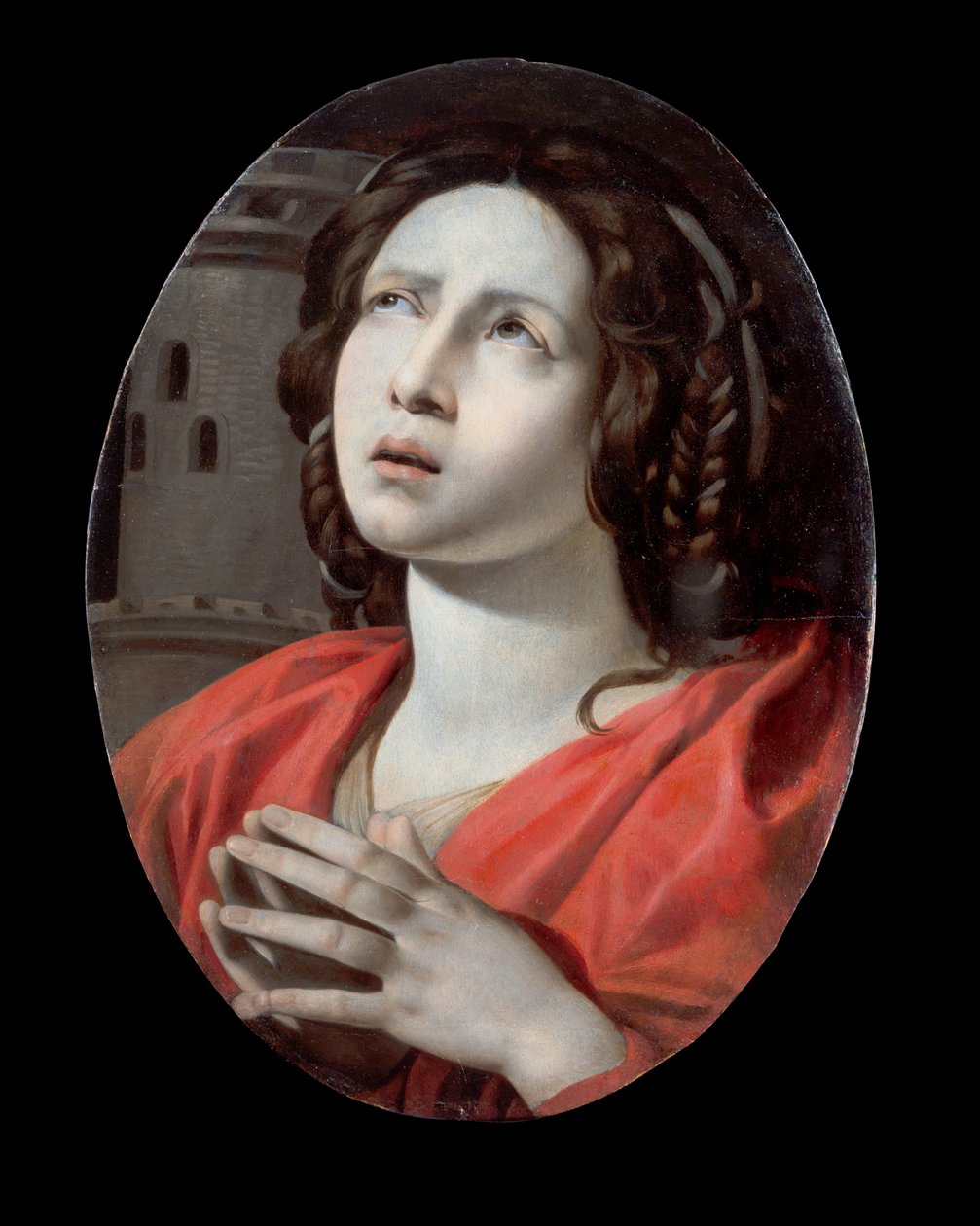 Saint Barbara alkotó: Giovanni Battista Caracciolo